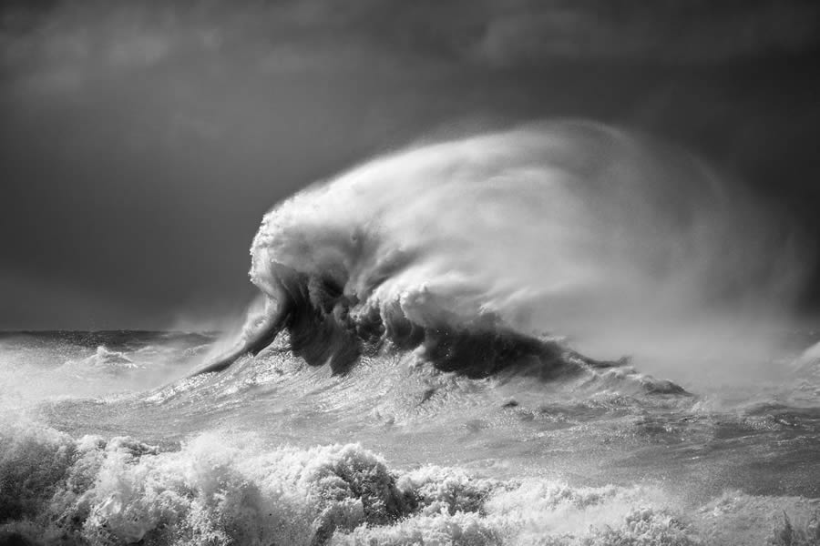 Power and Beauty of Storm Waves by Rachael Talibart