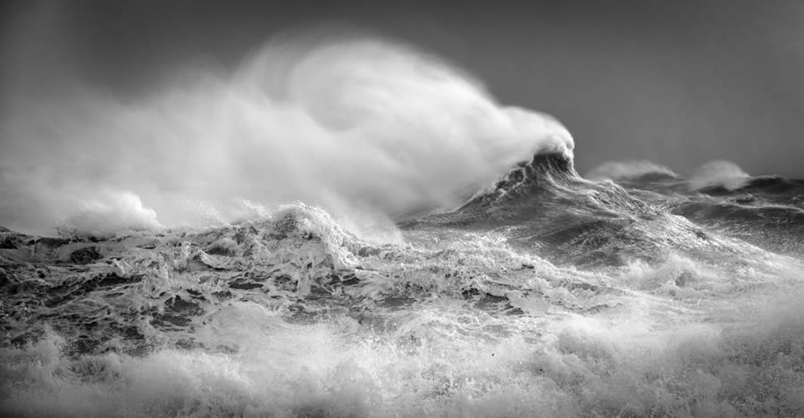 Power and Beauty of Storm Waves by Rachael Talibart