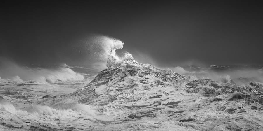 Power and Beauty of Storm Waves by Rachael Talibart