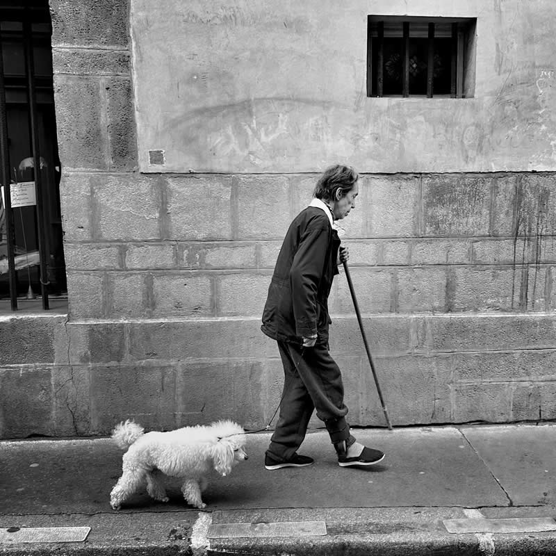 Black and White Street Photography by Hannibal Renberg