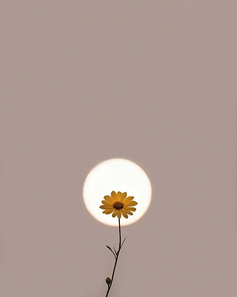 Minimalism Flower Nature Photography by Sara