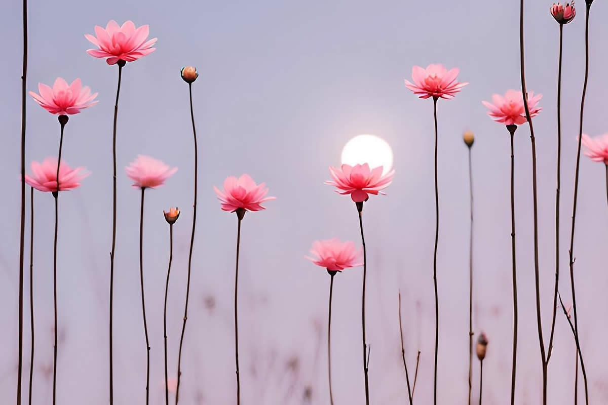 Minimalism Flower Nature Photography by Sara