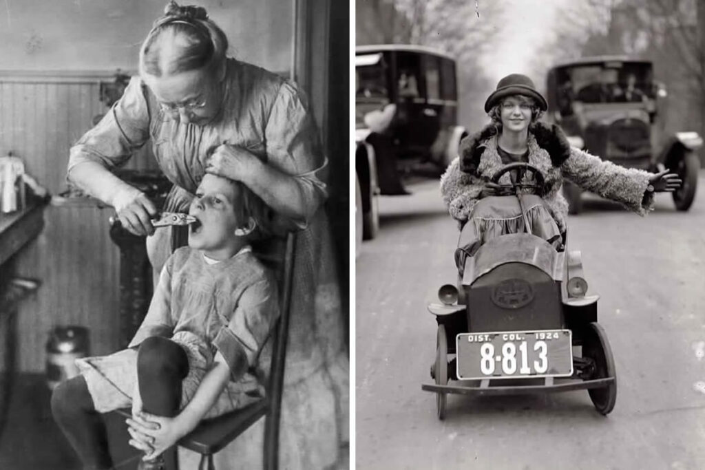 Old Historical Photos Showcasing a Century of Change