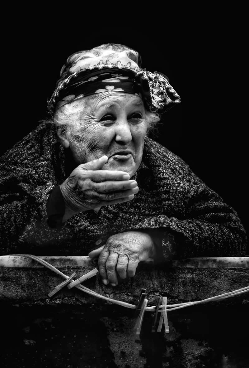 Black and White Portrait Photography by Yavuz Arslan