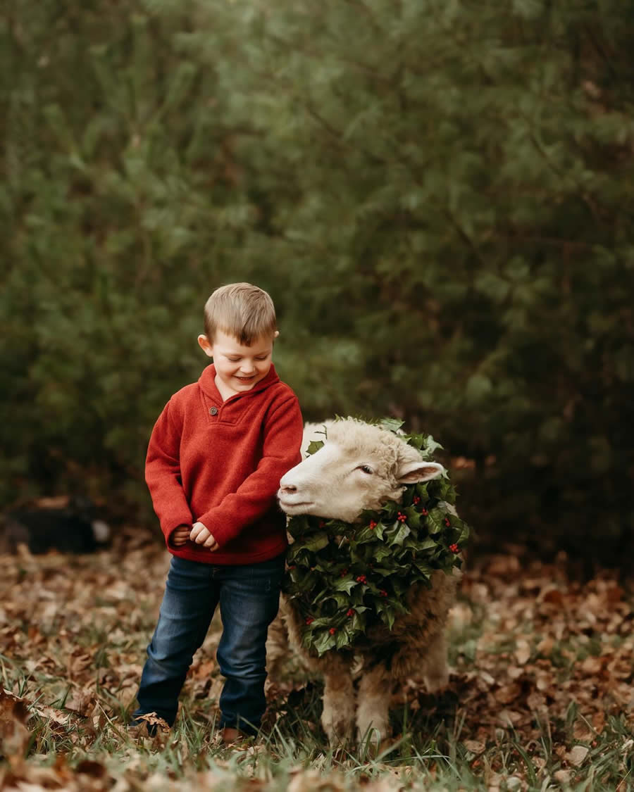 Enchanting Connection Between Children and Animals by Andrea Martin