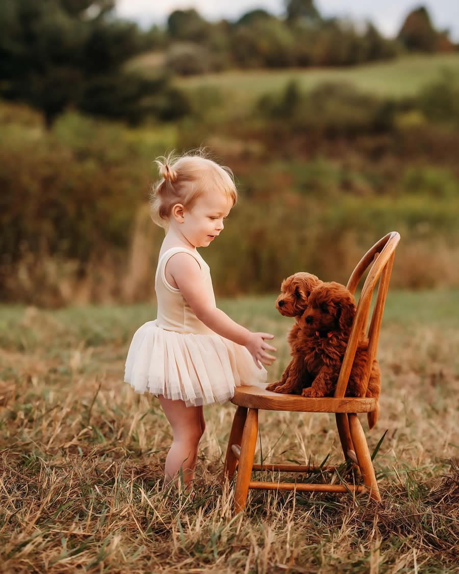 Enchanting Connection Between Children and Animals by Andrea Martin