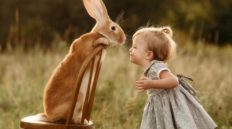 Enchanting Connection Between Children and Animals by Andrea Martin