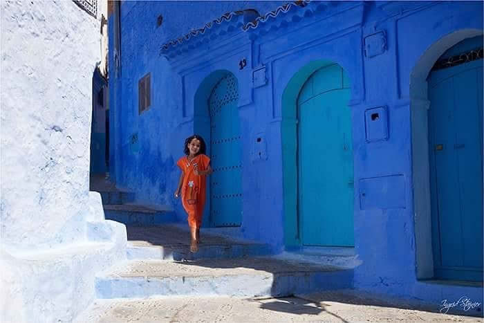 Joyful Life of Children in Chaouen, Morocco by Ingrid Stainier