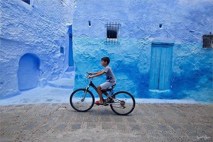 Joyful Life of Children in Chaouen, Morocco by Ingrid Stainier