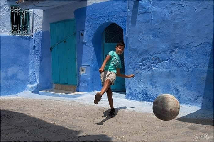 Joyful Life of Children in Chaouen, Morocco by Ingrid Stainier