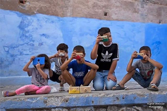 Joyful Life of Children in Chaouen, Morocco by Ingrid Stainier