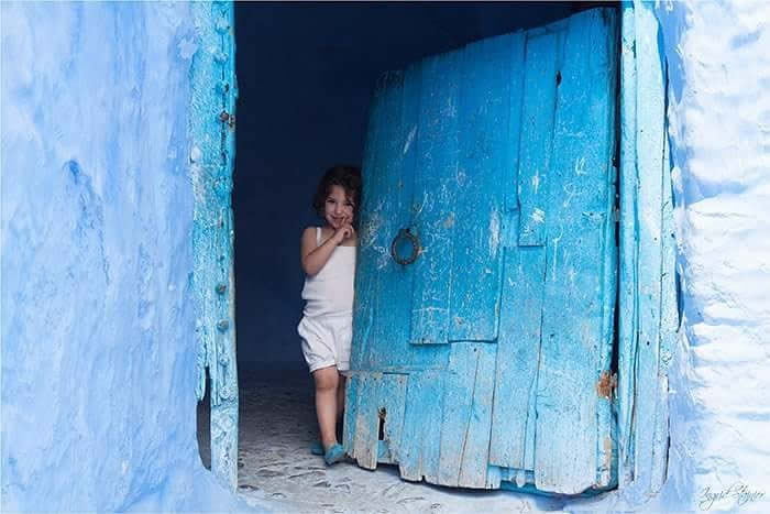 Joyful Life of Children in Chaouen, Morocco by Ingrid Stainier