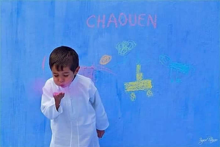 Joyful Life of Children in Chaouen, Morocco by Ingrid Stainier