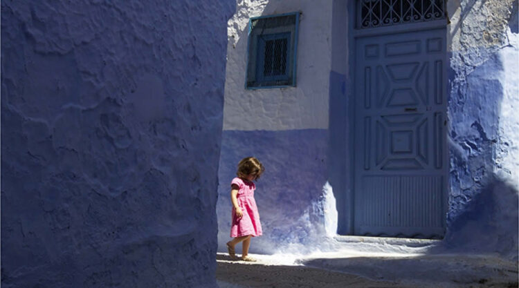 Joyful Life of Children in Chaouen, Morocco by Ingrid Stainier