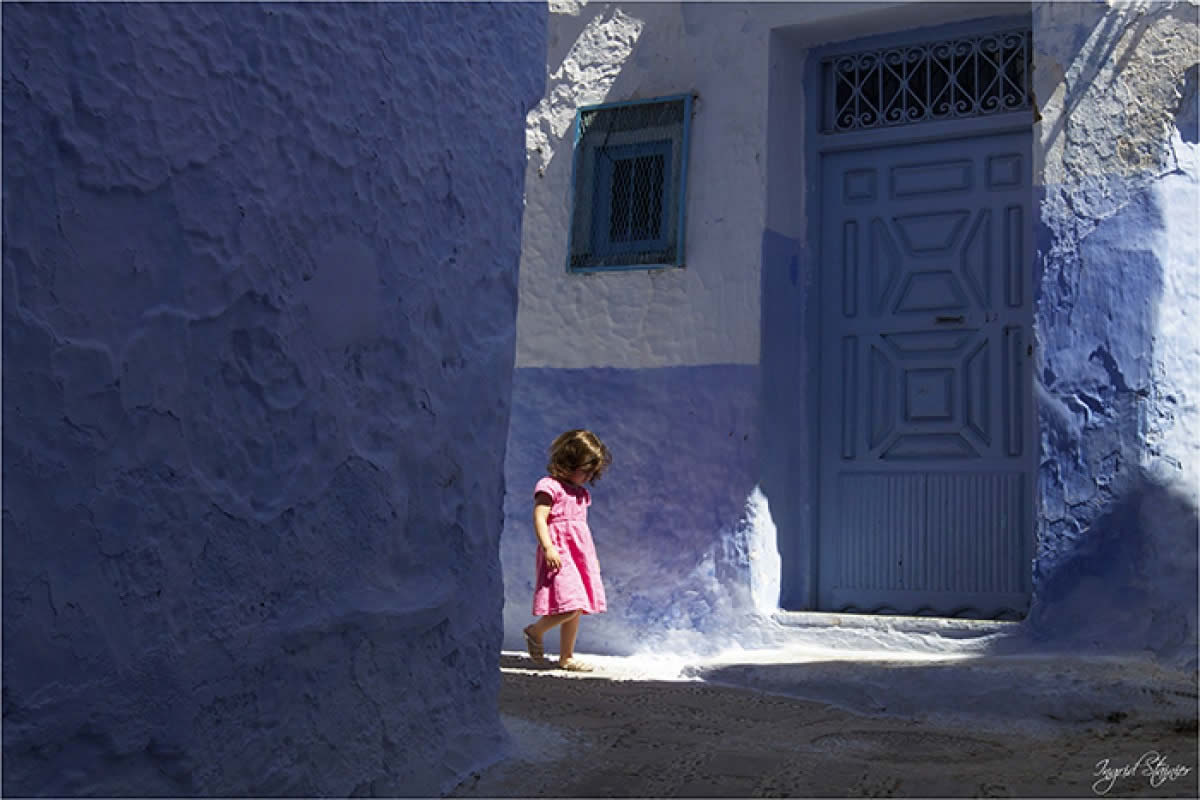 Joyful Life of Children in Chaouen, Morocco by Ingrid Stainier