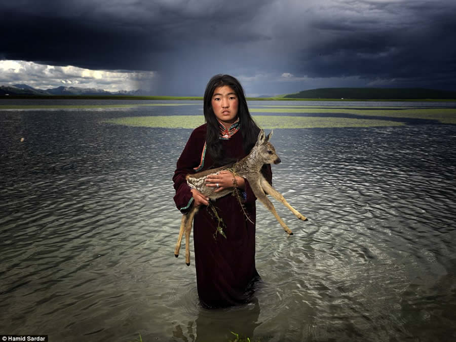 The Everyday Life of the Reindeer People Living in Mongolia by Hamid Sardar-Afkhami