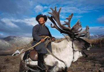 The Everyday Life of the Reindeer People Living in Mongolia by Hamid Sardar-Afkhami