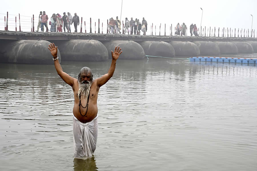 Maha Kumbha Mela 2025 by Nilanjan Ray