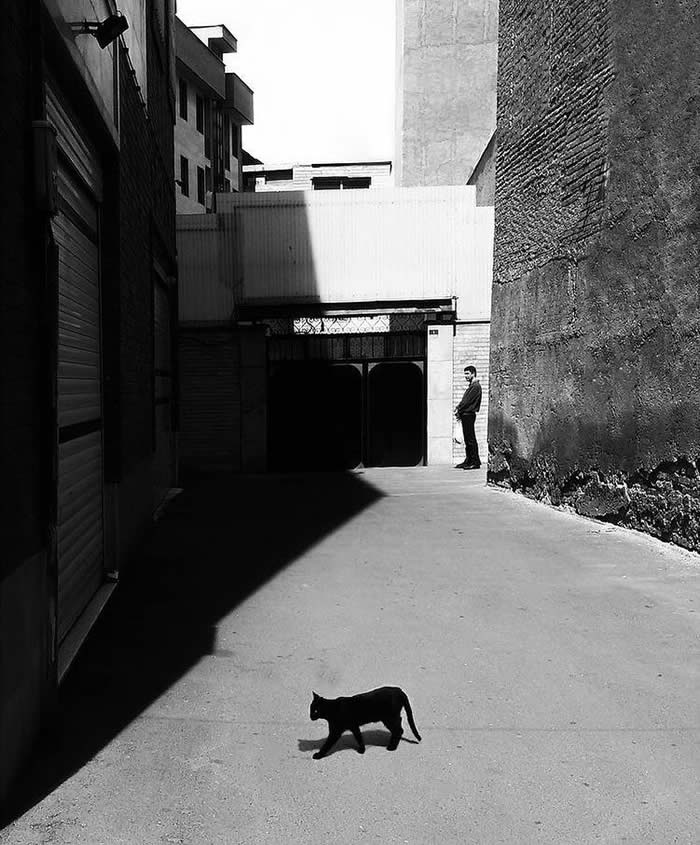 Black and White Minimalist Street Photography