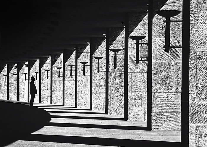 Black and White Minimalist Street Photography