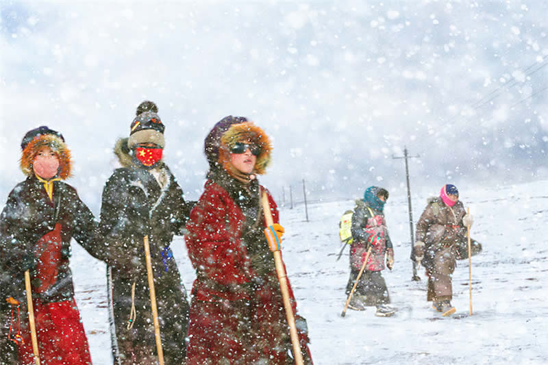 Sacred Beauty of Tibet and the Grand Buddha Festival at Langmu Temple by Hu Guoqing