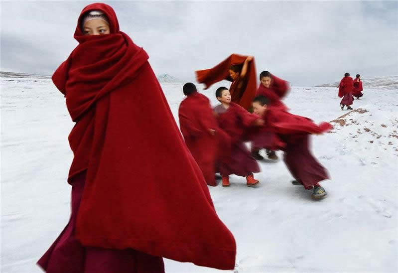 Sacred Beauty of Tibet and the Grand Buddha Festival at Langmu Temple by Hu Guoqing