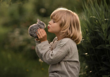 Magic Between Kids and Animals by Iwona Podlasinska