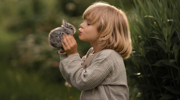 Magic Between Kids and Animals by Iwona Podlasinska