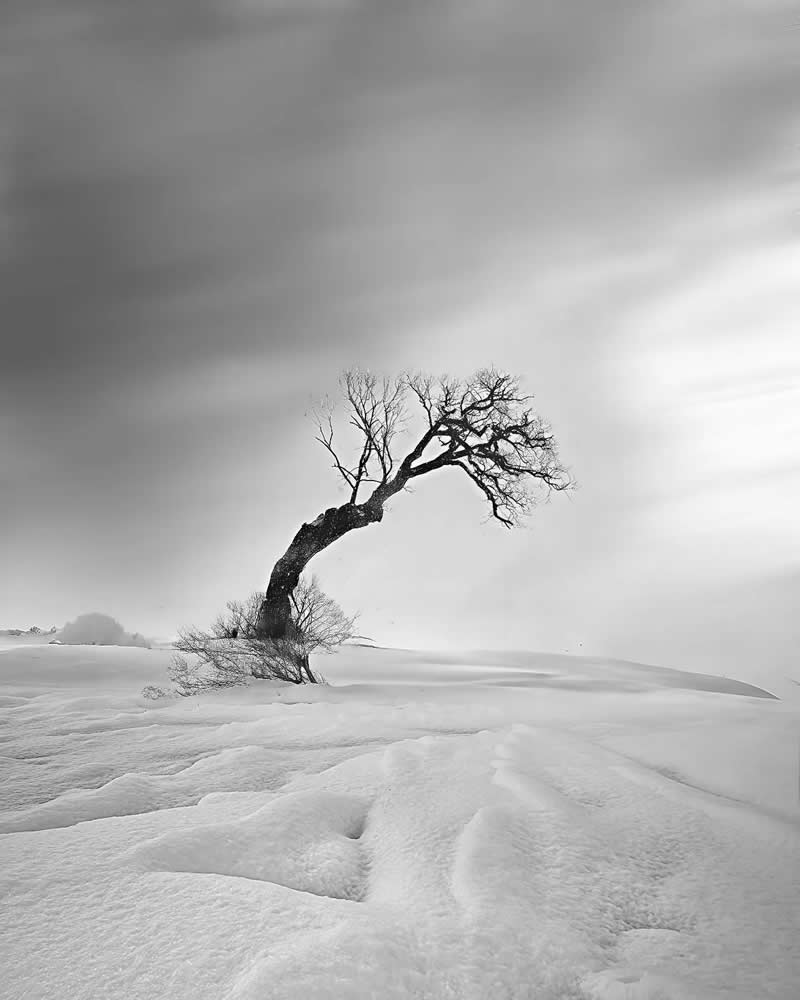 Black and White Long Exposure Landscape Photography by Jo Deok-hwan