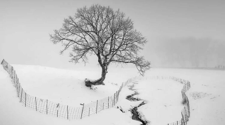 Black and White Long Exposure Landscape Photography by Jo Deok-hwan