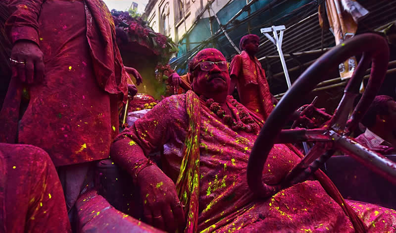 Indian Holi Festival by Sammy Brata