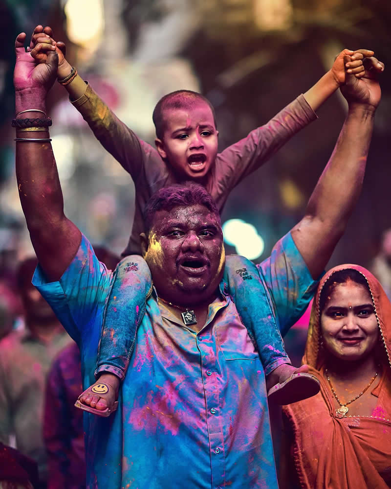 Indian Holi Festival by Sammy Brata