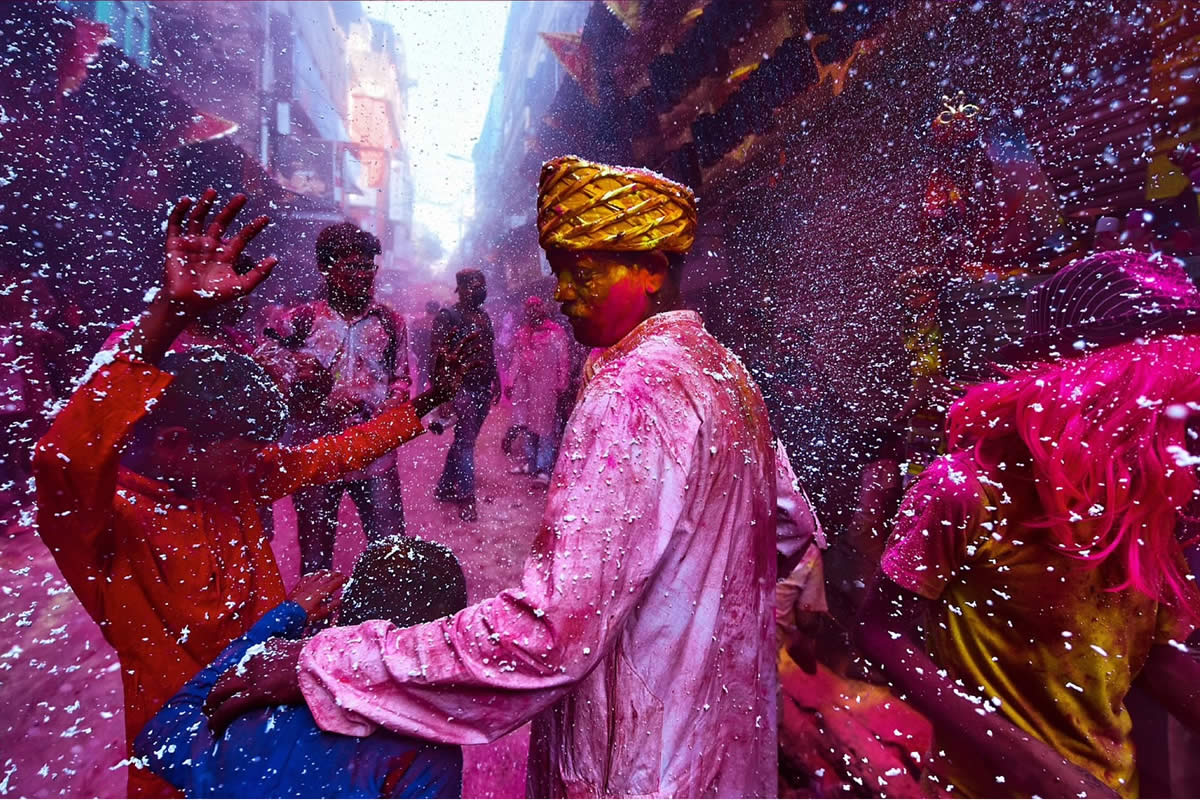 Indian Holi Festival by Sammy Brata