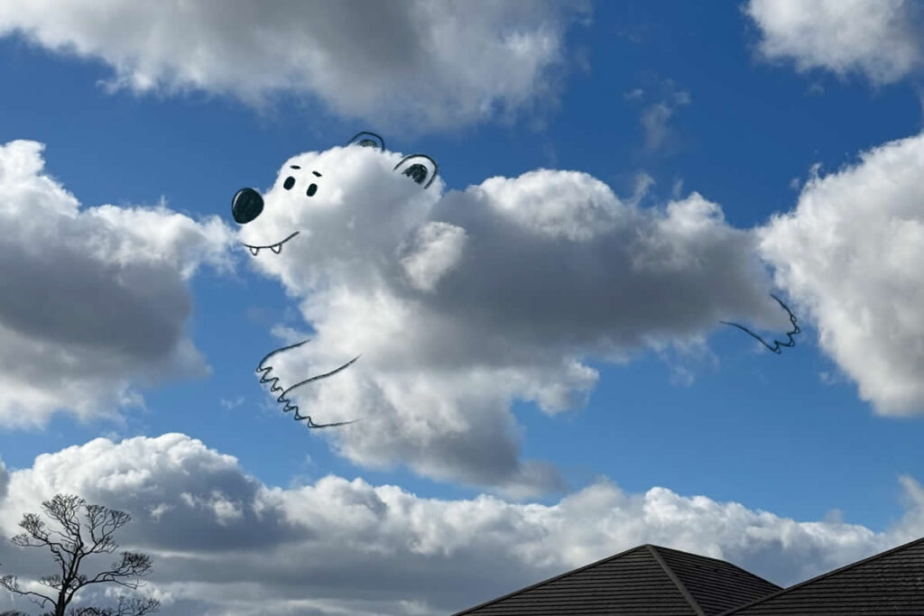 Artist Chris Judge Brings Clouds to Life with Hilarious Doodles