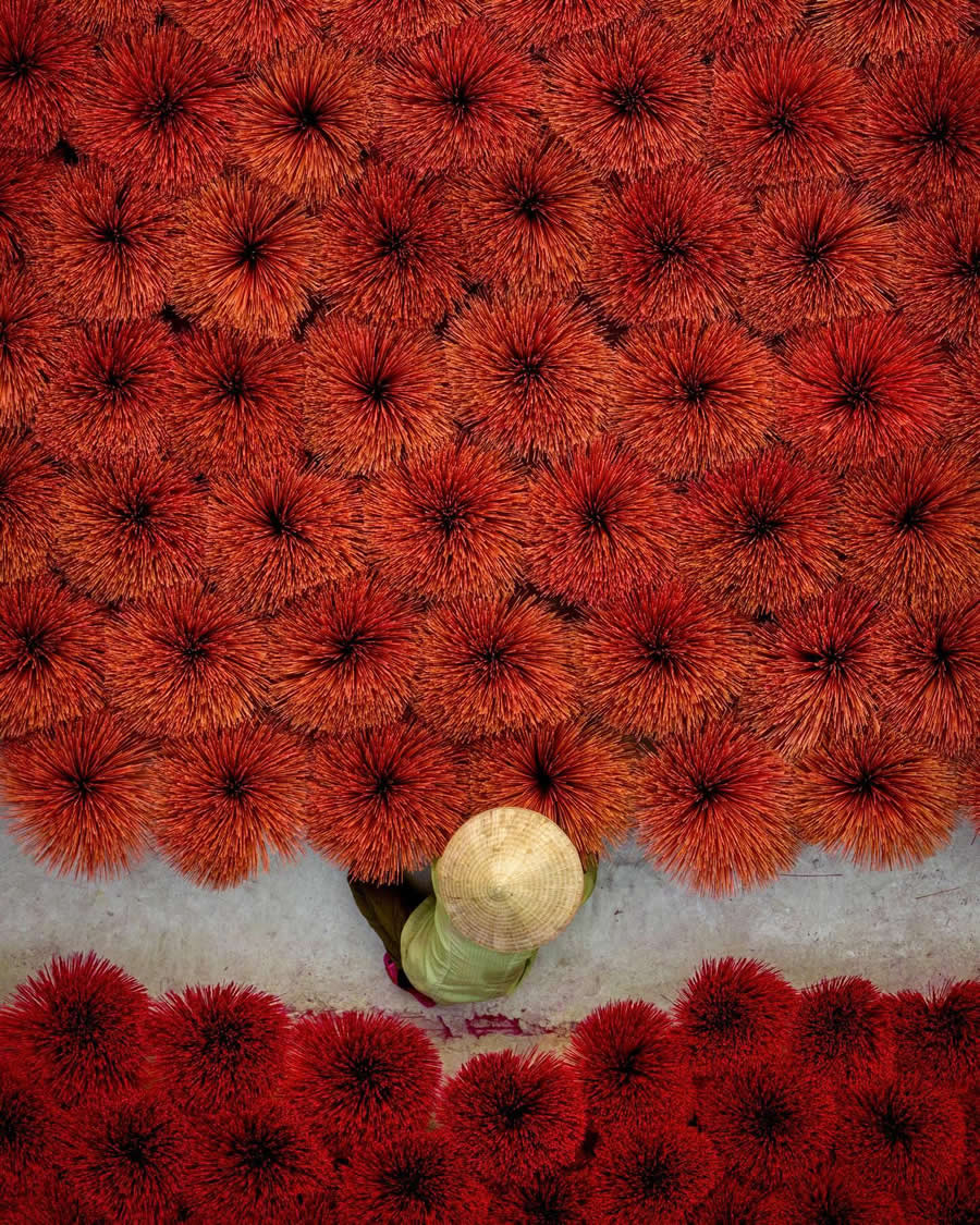 Aerial Photography Of Daily Life by Pham Huy Trung