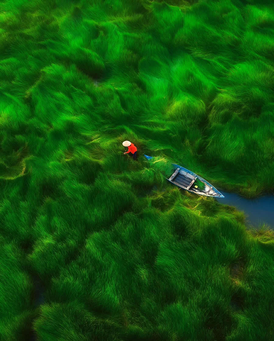 Aerial Photography Of Daily Life by Pham Huy Trung