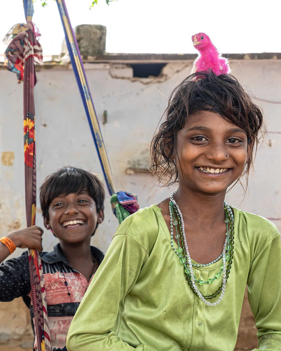 Magic of Childhood Around the World by Massimo Bietti