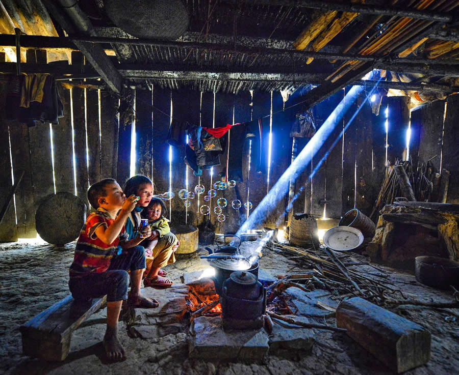 Magic of Childhood Around the World by Massimo Bietti