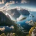 25 Photos That Show Why Norway Is One of the Most Beautiful Places on Earth 73 A view of a Norwegian fjord and mountain village
