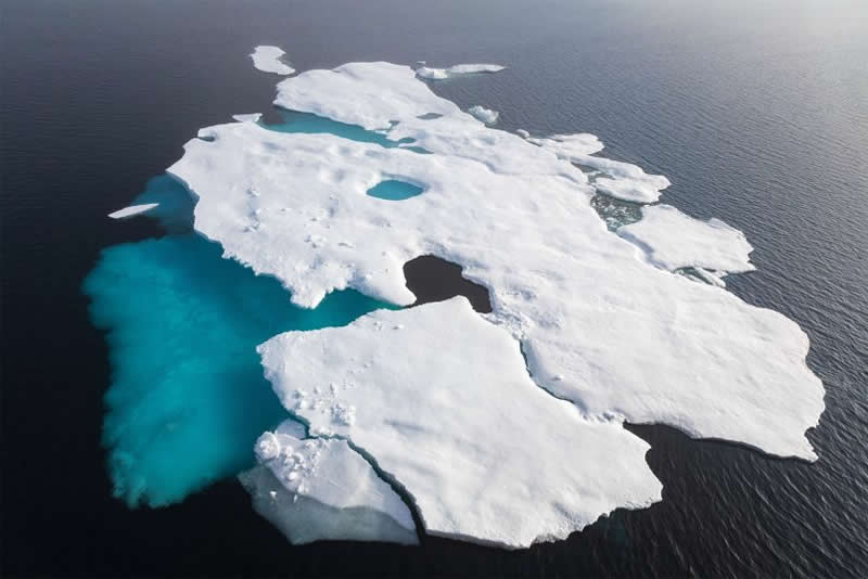 Artistic Beauty of the Greenland Sea by Julieanne Kost