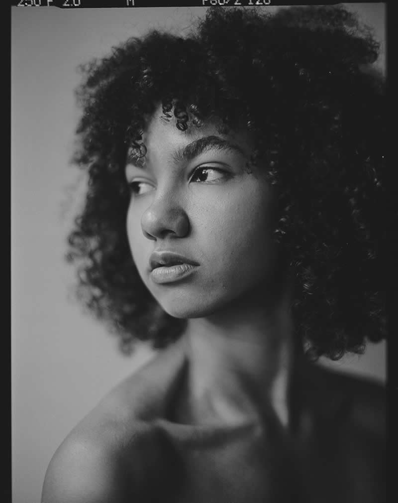 Striking Black and White Portraits by Anna Forsterling