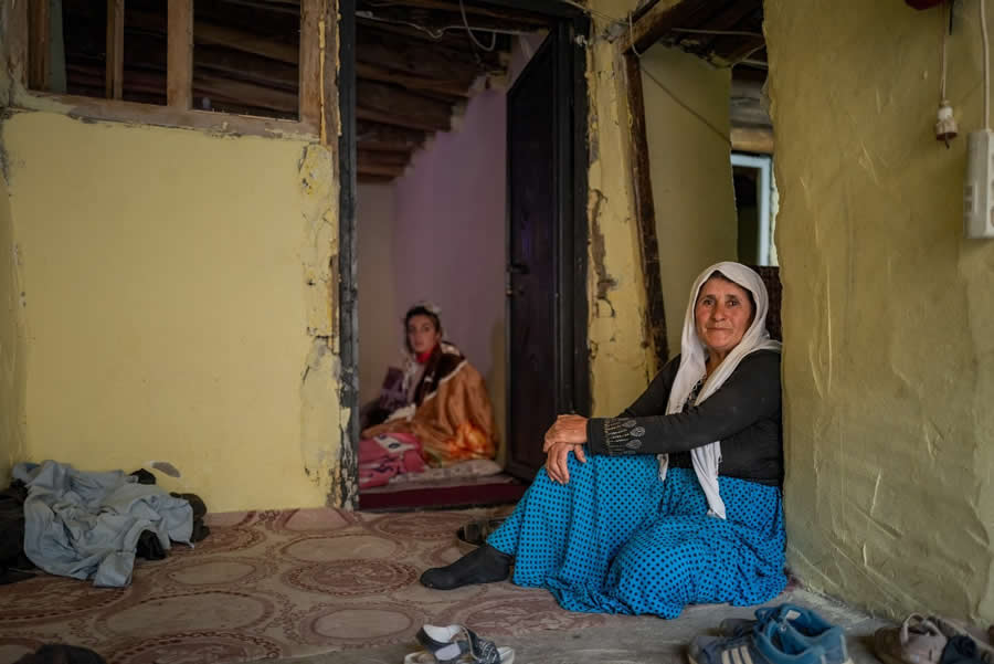 Kurdish Women in Eastern Turkey by Bruno Lavi
