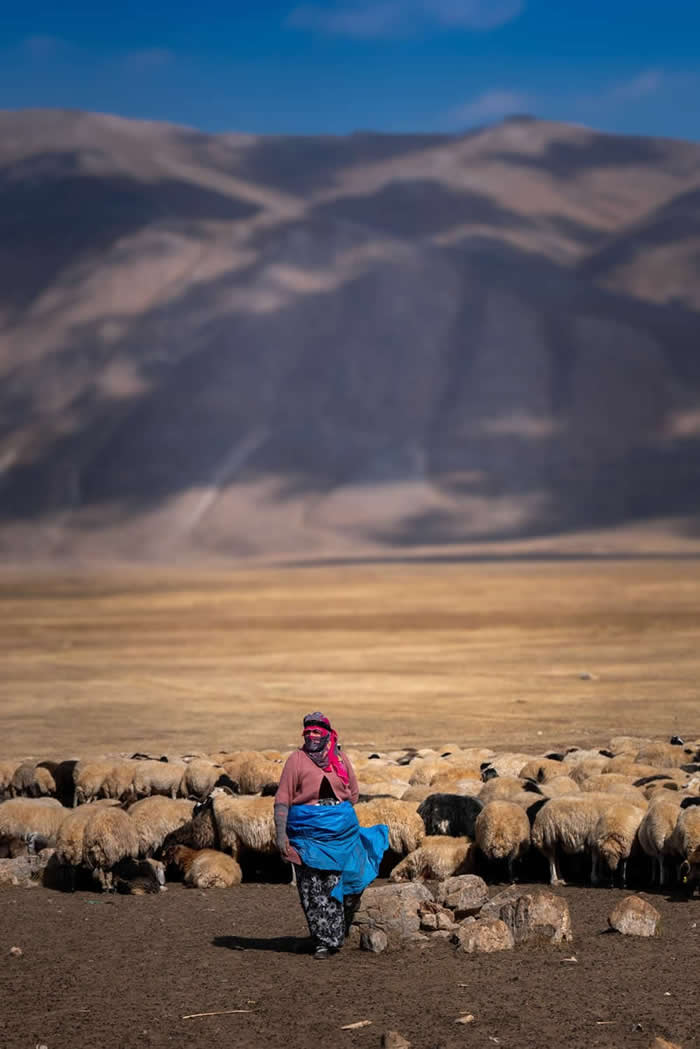 Kurdish Women in Eastern Turkey by Bruno Lavi