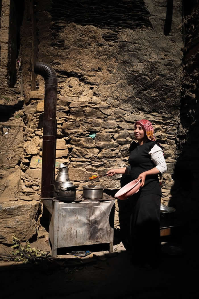 Kurdish Women in Eastern Turkey by Bruno Lavi