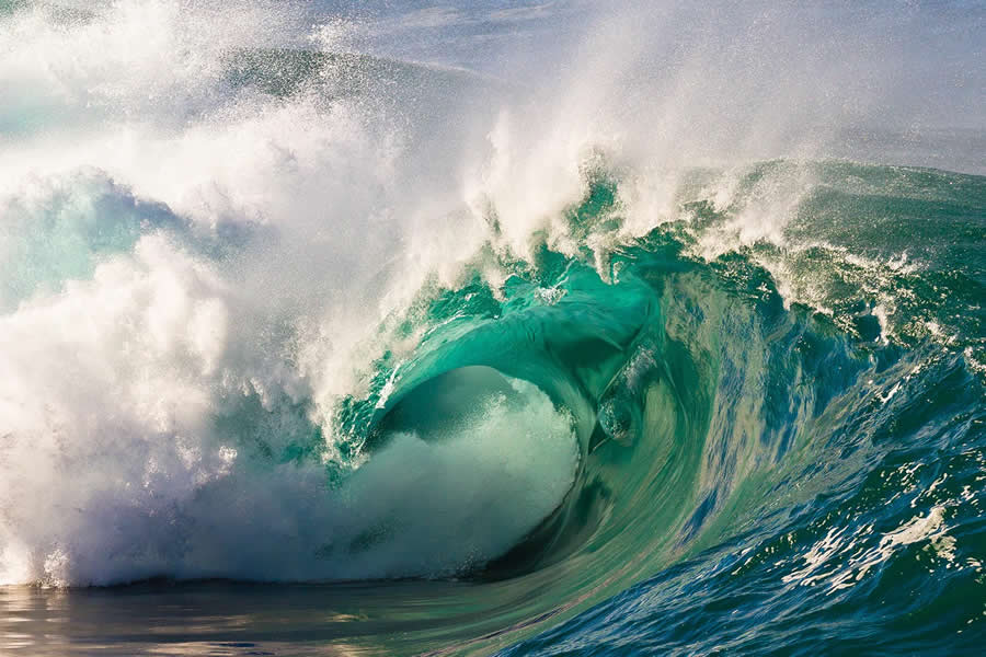 Power and Beauty of Ocean Waves by Matt Burgess