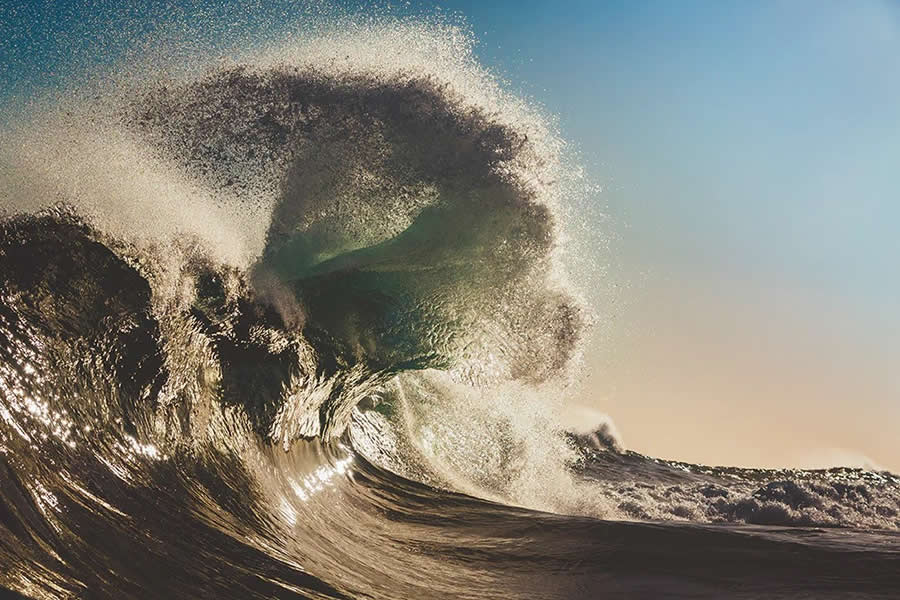 Power and Beauty of Ocean Waves by Matt Burgess