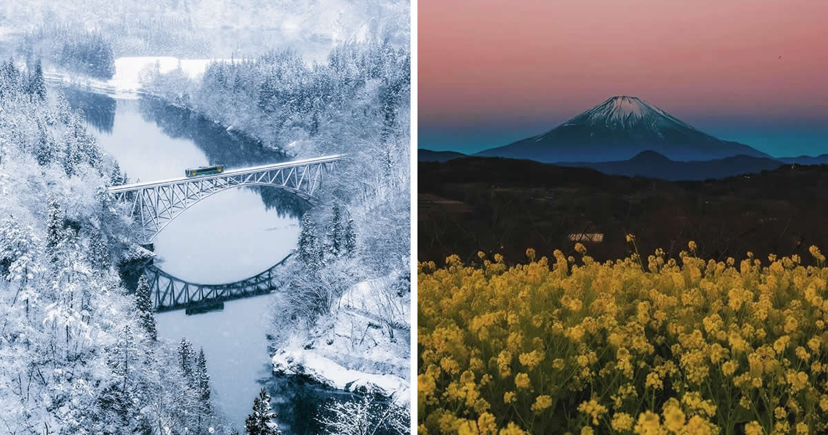The Beauty of Japan Captured: Awe-Inspiring Nature and
