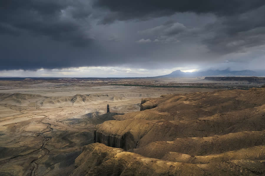Artistic Majesty of the Utah Badlands by Sarfraz Durrani
