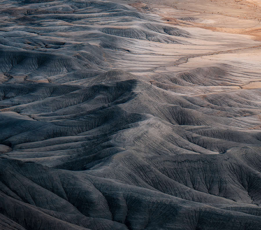 Artistic Majesty of the Utah Badlands by Sarfraz Durrani