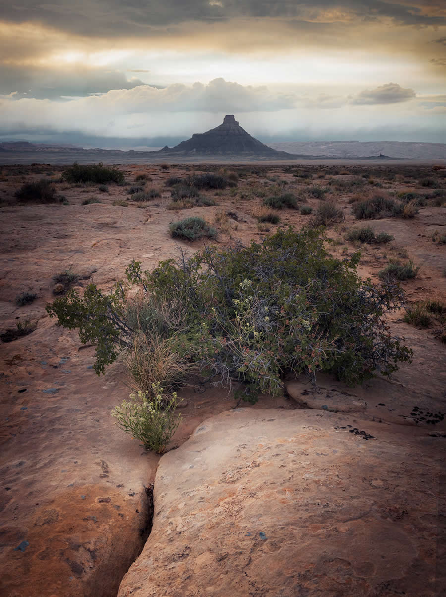 Artistic Majesty of the Utah Badlands by Sarfraz Durrani